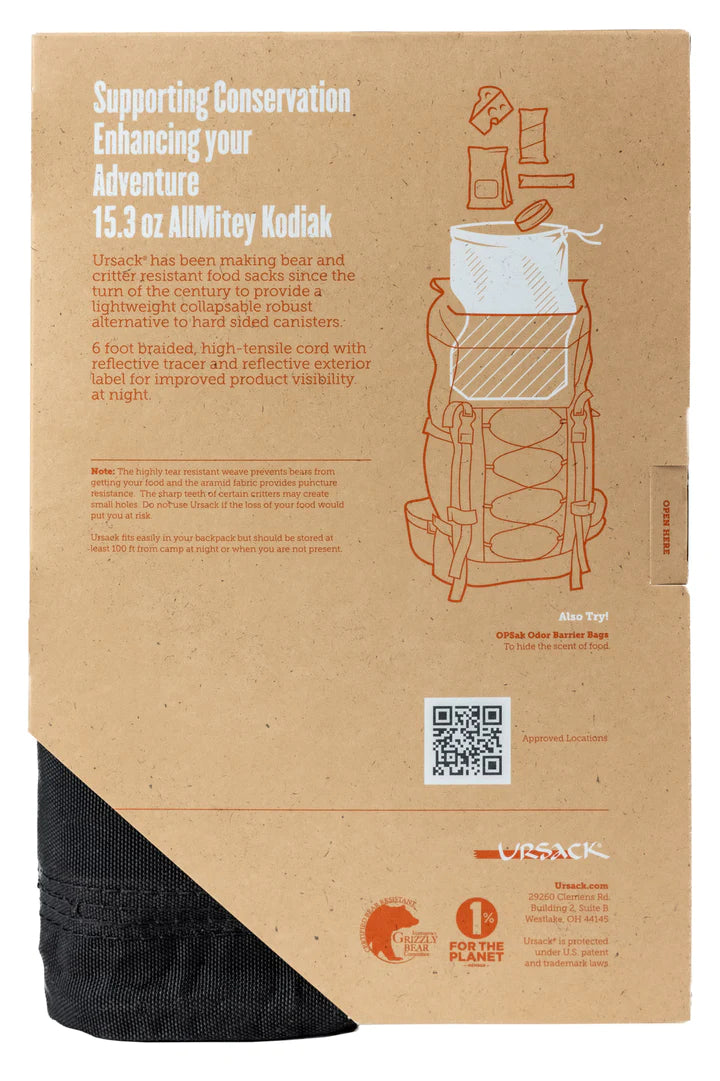 Ursack - AllMitey Kodiak Bear Resistant Food Sack