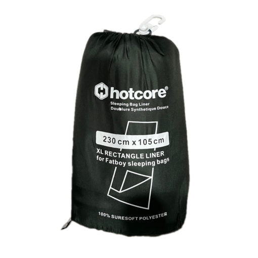 Hotcore - Soft-Touch Sleeping Bag Liner Hostel/Travel Sheet