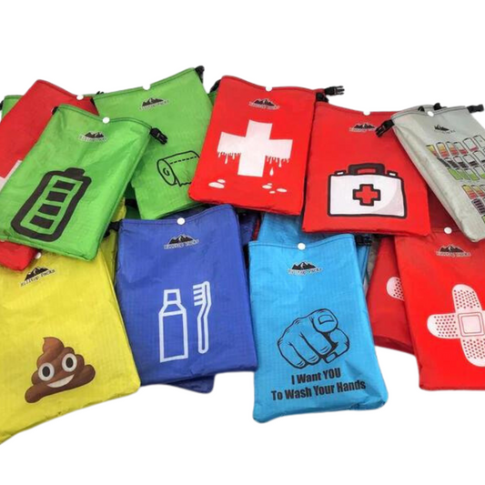 Hilltop Packs - Ditty Bags - Printed Dry Bags (Challenge D50T ultralight fabric)