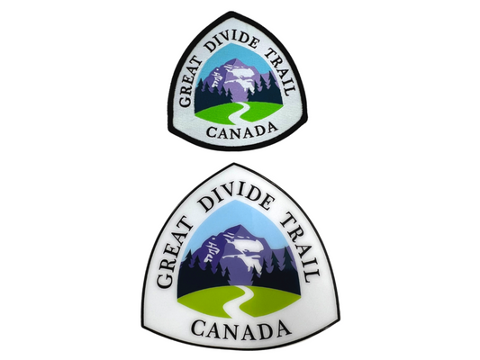 The Great Divide Trail Association - Sticker or Iron On Patch