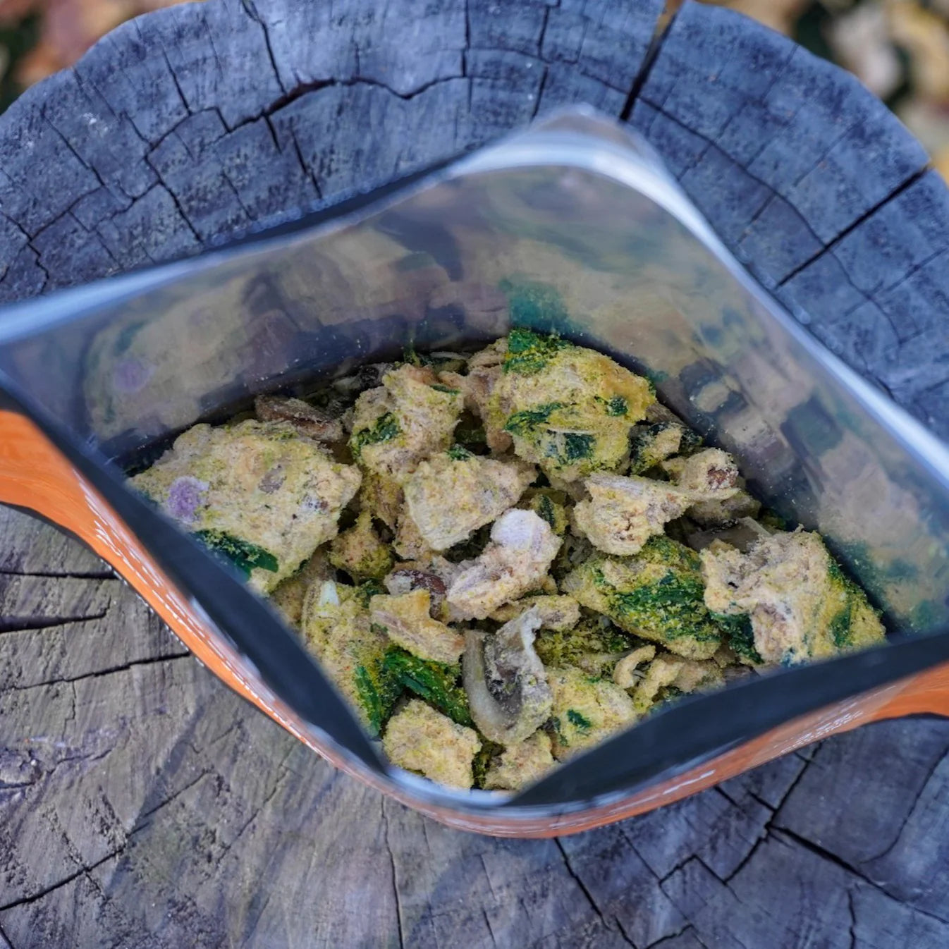 Flat Out Feasts - Freeze-Dried Cheesy Chicken Casserole: with Mushrooms & Spinach