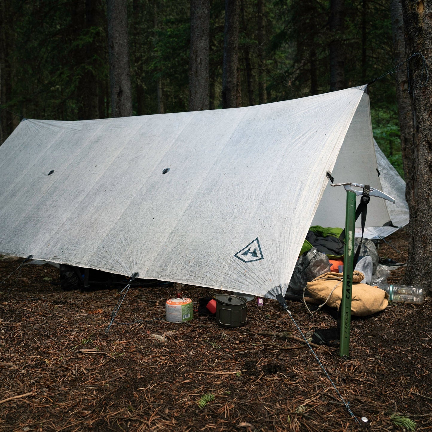 Hyperlite Mountain Gear - 8' x 10' Dyneema Ultralight Flat Tarp