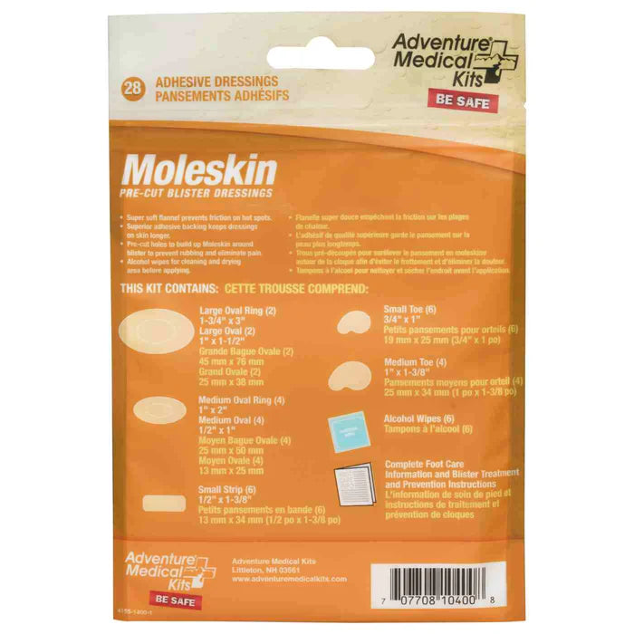 Adventure Medical - Moleskin Pre-Cut and Shaped