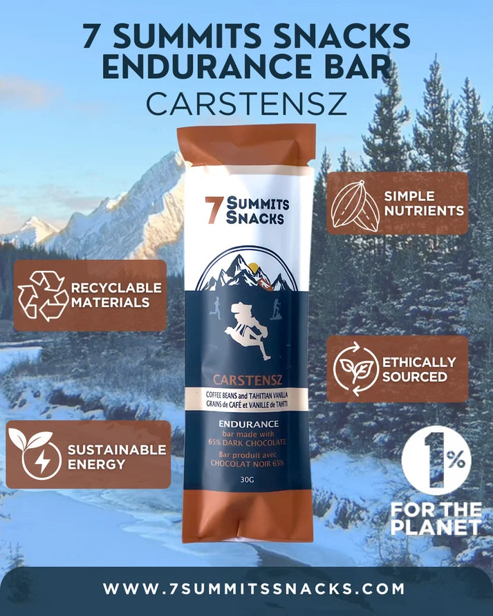 7 Summits Snacks - Carstensz Dark Chocolate Energy Bar