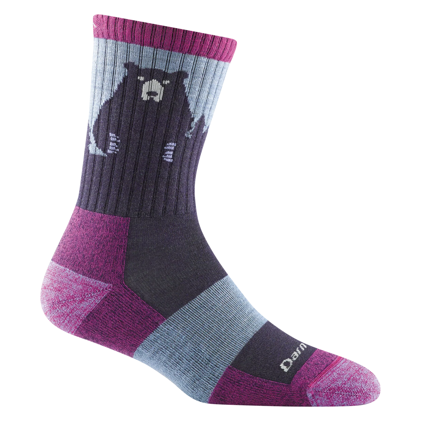 Darn Tough - 1970 Women's Hiker Bear Town Micro Crew Sock Lightweight with Cushion