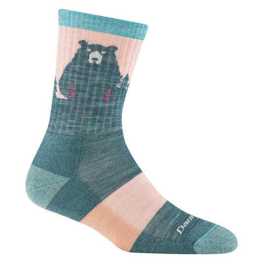 Darn Tough - 1970 Women's Hiker Bear Town Micro Crew Sock Lightweight with Cushion