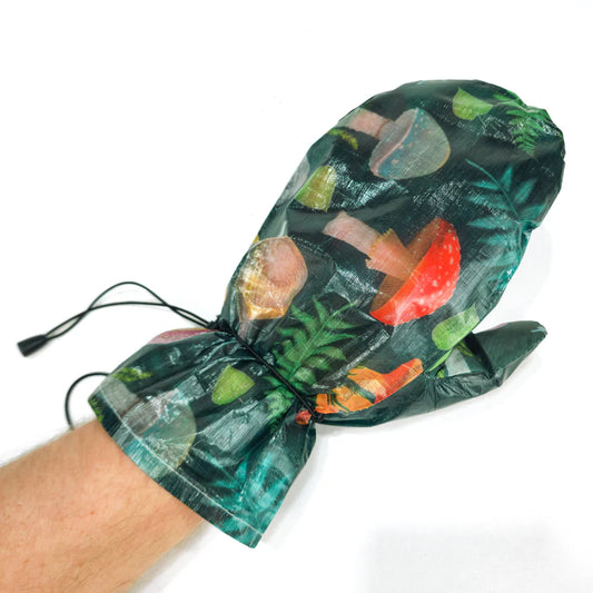 High Tail Designs - Ultralight Rain Mitt "Forest Mushroom" by Ash Ryan