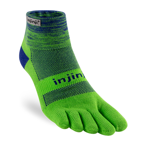 Injinji - Trail Midweight Mini-Crew Toe Socks