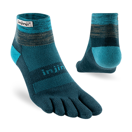 Injinji - Trail Midweight Mini-Crew Toe Socks