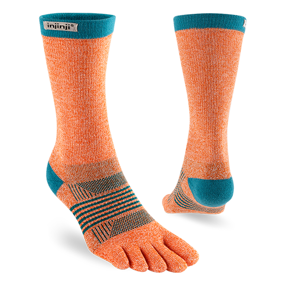 Injinji - Women's Trail Midweight Crew Toe Socks