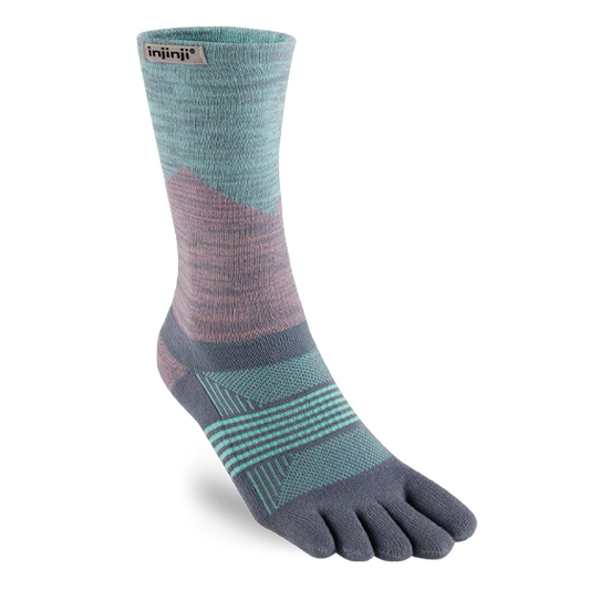 Injinji - Women's Trail Midweight Crew Toe Socks