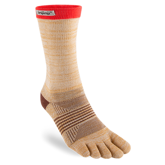 Injinji - Women's Trail Midweight Crew Toe Socks