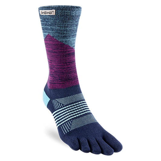 Injinji - Women's Trail Midweight Crew Toe Socks