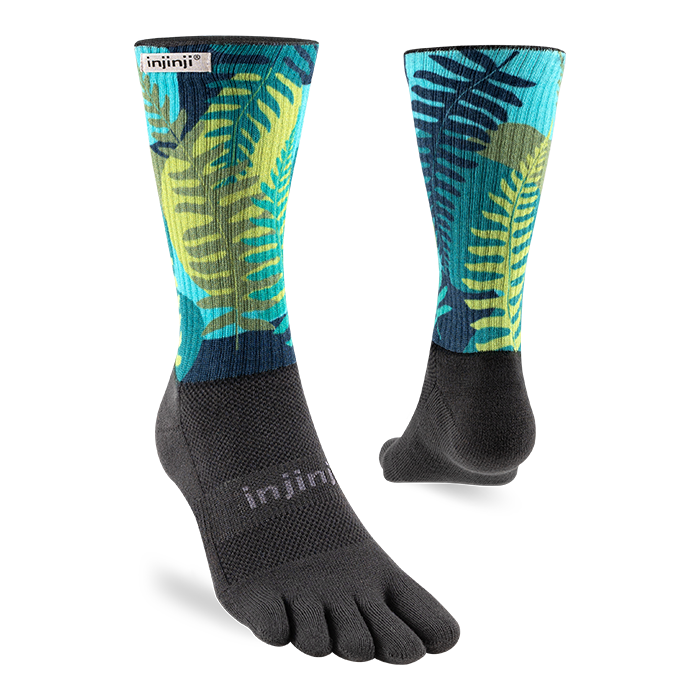 Injinji - Spectrum Trail Midweight Crew Toe Socks