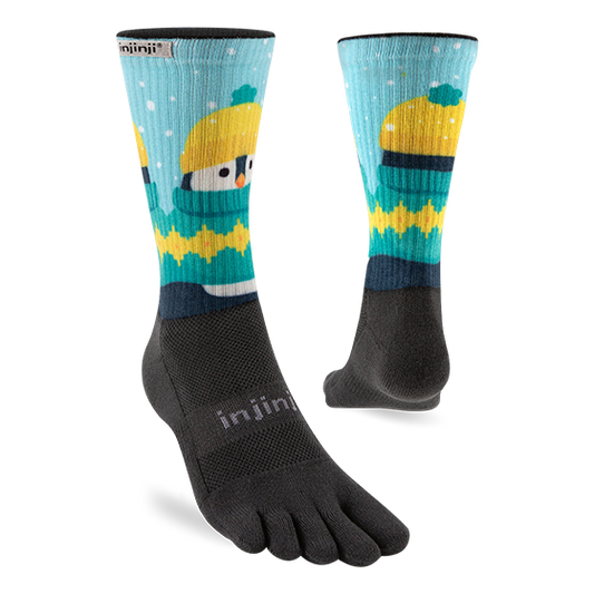 Injinji - Spectrum Trail Midweight Crew Toe Socks
