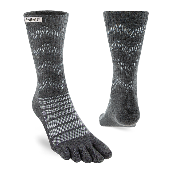 Injinji - Outdoor Midweight Crew Wool Toe Socks