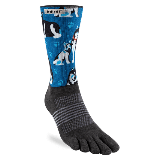 Injinji - Artist Designed Women's Crew Toe Socks - The Alaska Collection