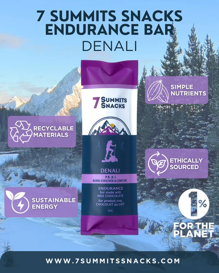 7 Summits Snacks - Denali Milk Chocolate Energy Bar