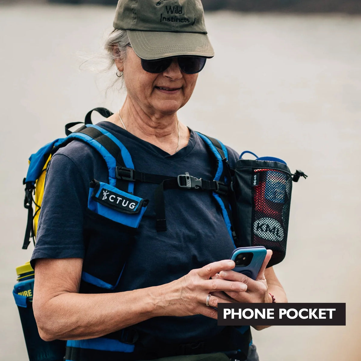 Chicken Tramper - Shoulder Strap Phone Pocket