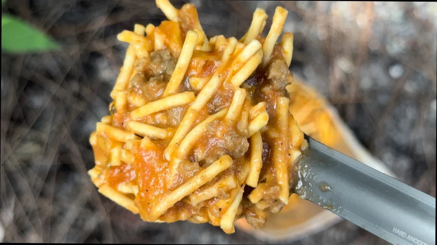 Foundation Outdoors - Spaghetti with Meat Sauce