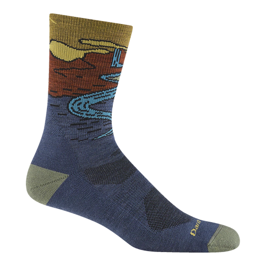 Darn Tough - 5020 Men's Chasing Waterfalls Micro Crew Lightweight Hiking Sock