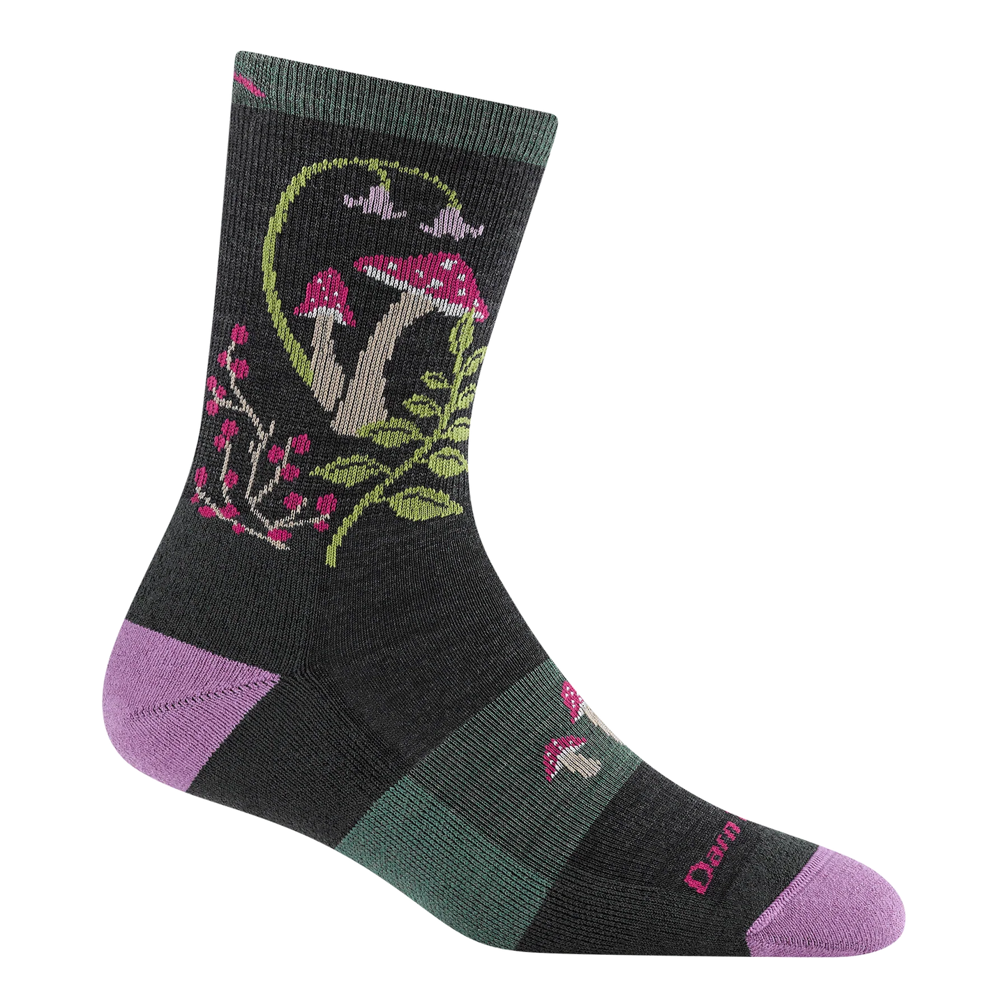Darn Tough - 5026 Women's Mellow Mushroom Micro Crew Sock Lightweight with Cushion