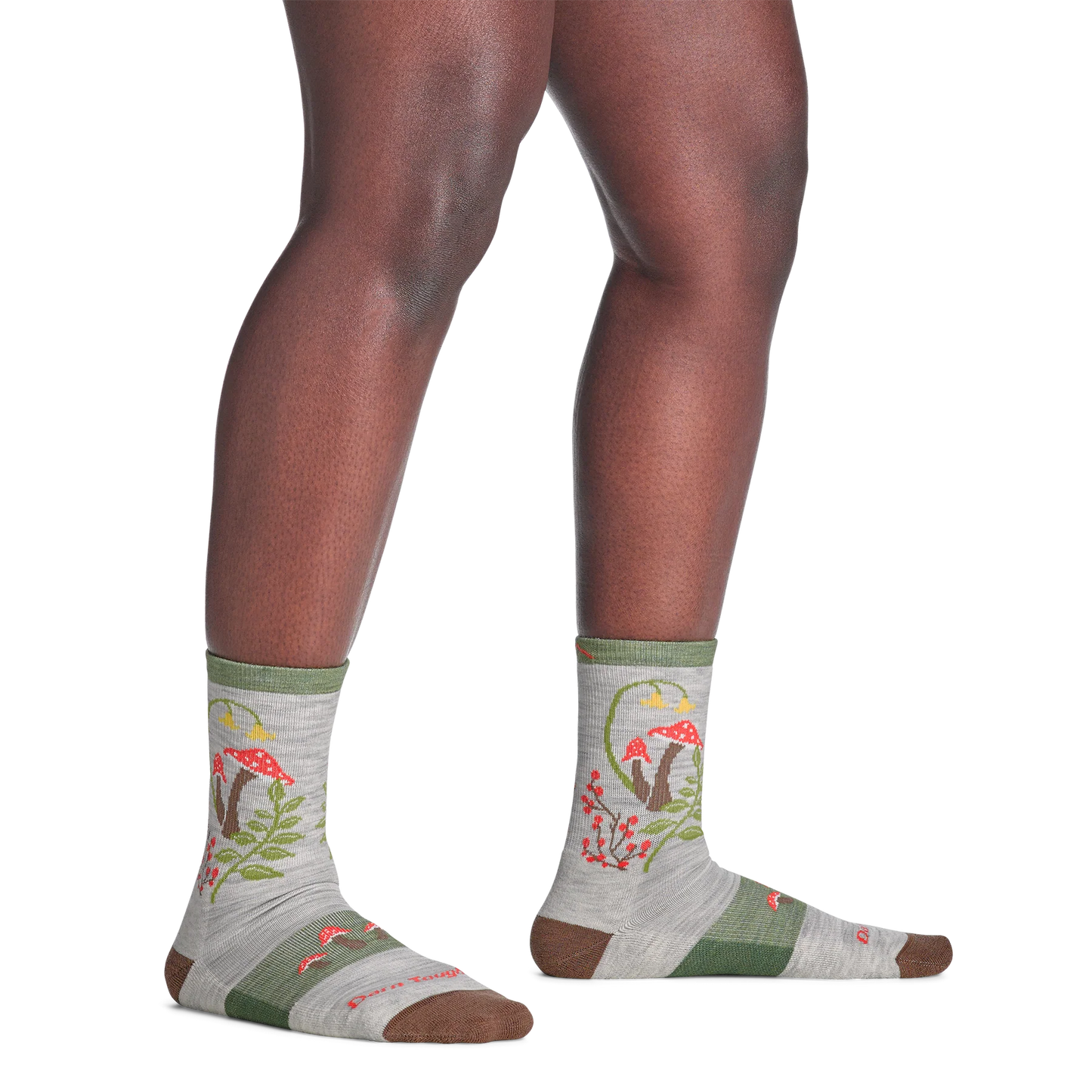 Darn Tough - 5026 Women's Mellow Mushroom Micro Crew Sock Lightweight with Cushion