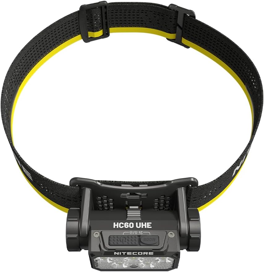 Nitecore -  HC60 UHE 1600 Lumen Rechargeable Headlamp