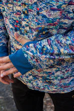 Jolly Gear - Triple Crown Button Down Long Sleeve  - Blue Garden