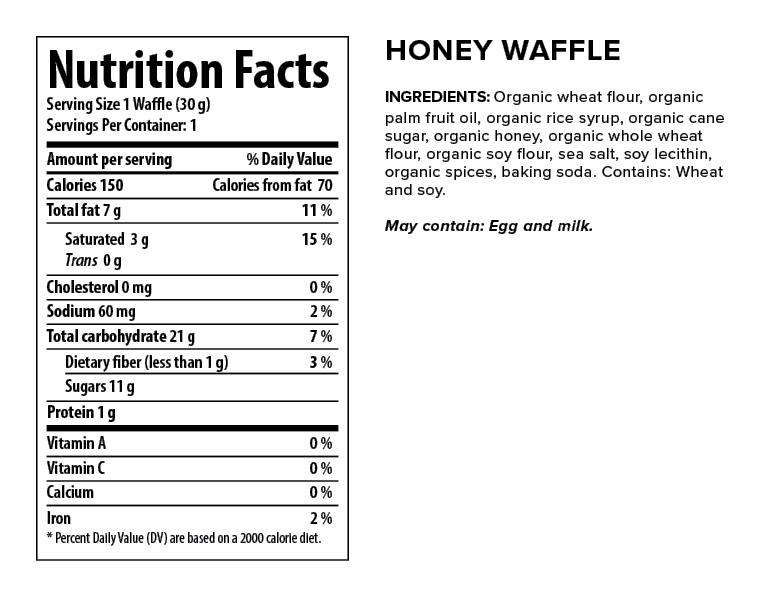 Honey Stinger - Honey Organic Energy Waffle