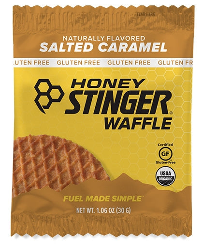 Honey Stinger - Salted Caramel Gluten Free Organic Energy Waffle