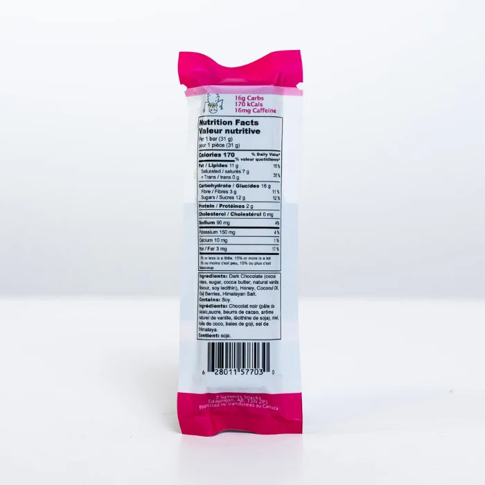 7 Summits Snacks - Everest Dark Chocolate Energy Bar
