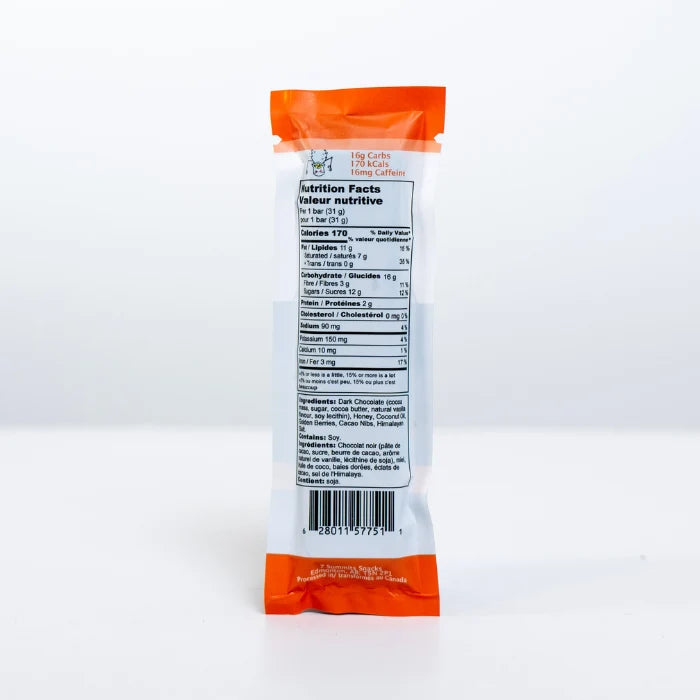 7 Summits Snacks - Aconcagua Dark Chocolate Energy Bar