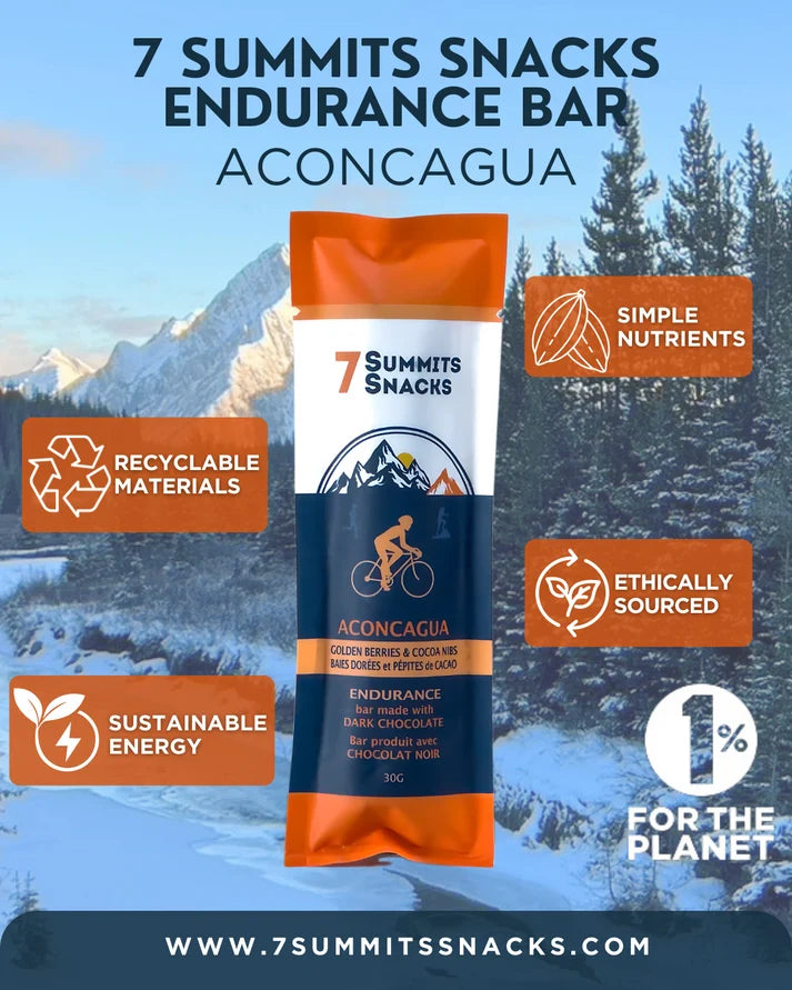 7 Summits Snacks - Aconcagua Dark Chocolate Energy Bar