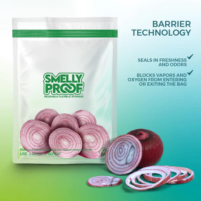 SmellyProof - Reusable Clear Heavy Duty Smell Proof Bags