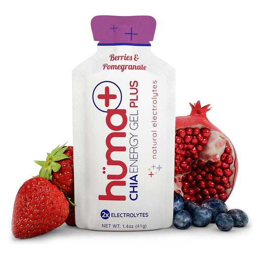 Hüma - Berries & Pomegranate Chia Energy Gel Plus