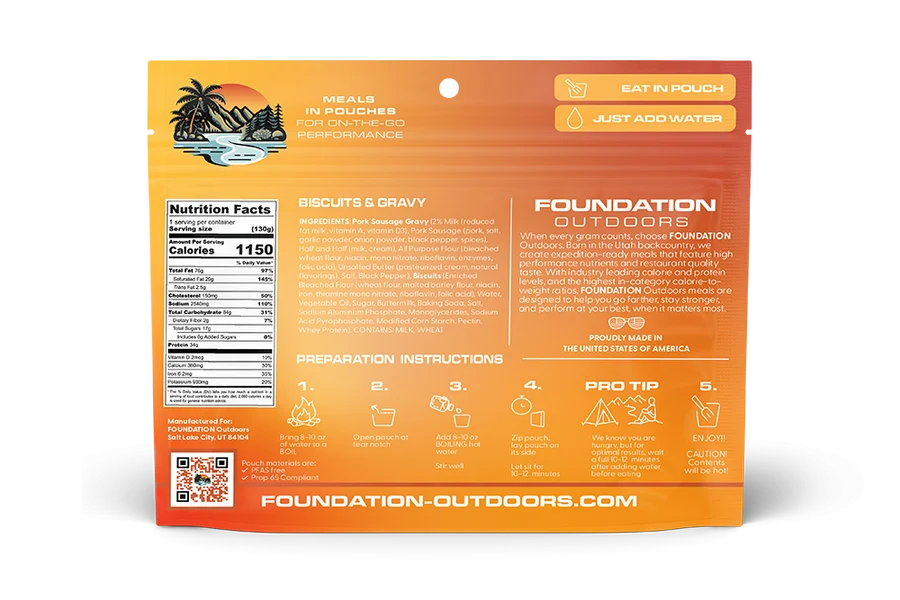 Foundation Outdoors - Biscuits & Gravy