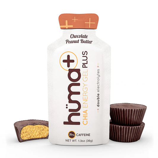 Hüma - Chocolate Peanut Butter Caffeinated Energy Gel Plus