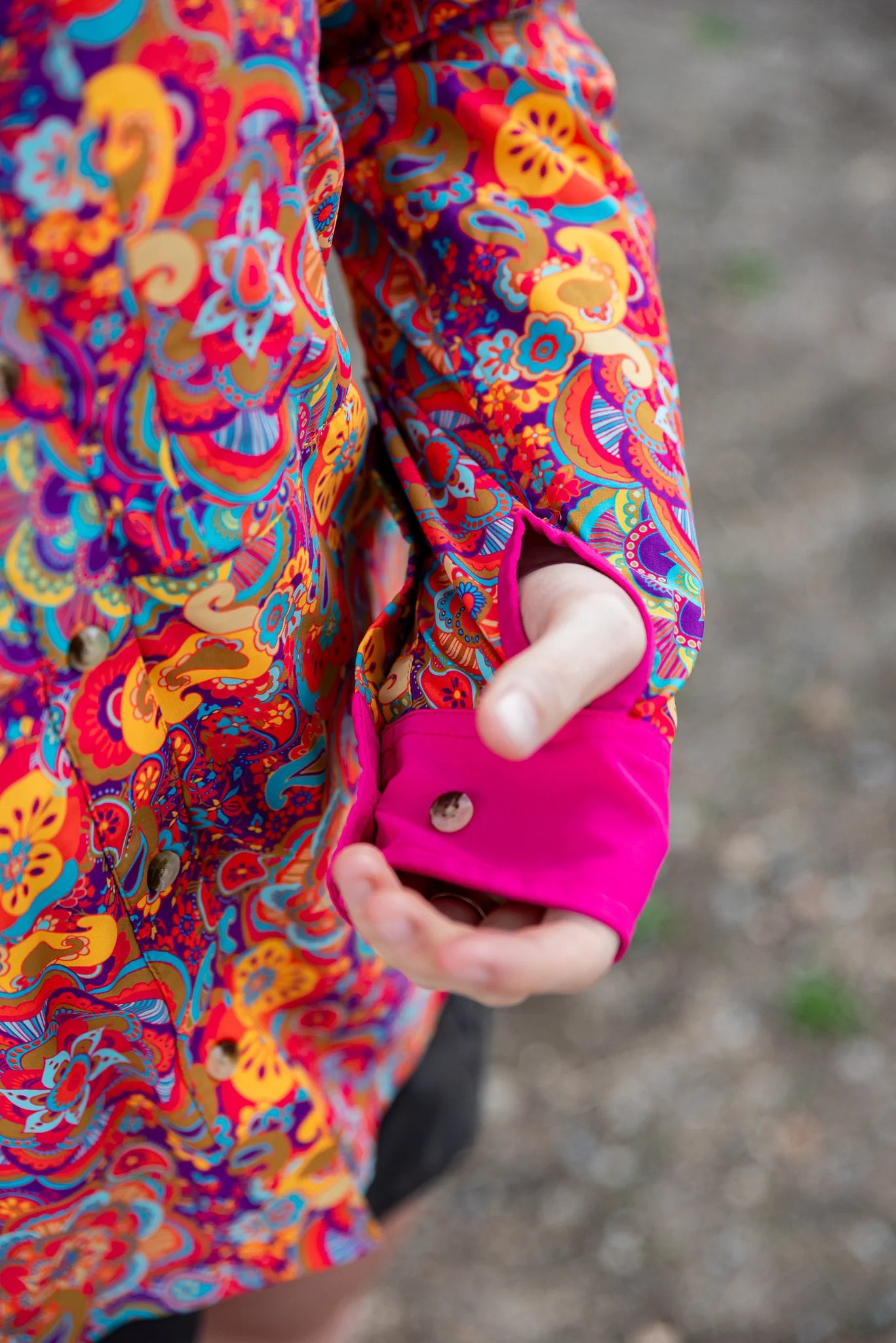 Jolly Gear - Triple Crown Button Down Long Sleeve - Kaleidoscope