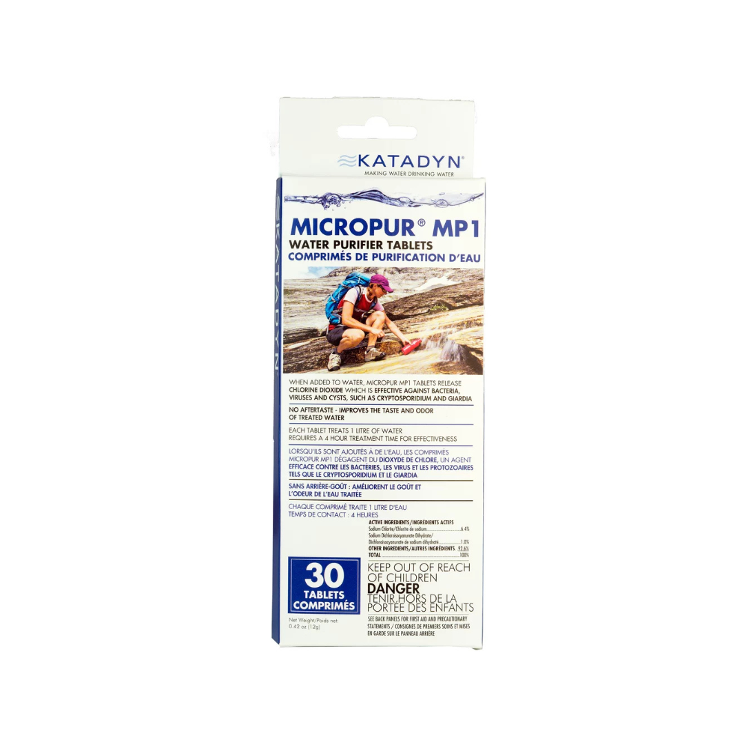 Katadyn - Micropur MP1 Water Purifier Tablets (30 pk)