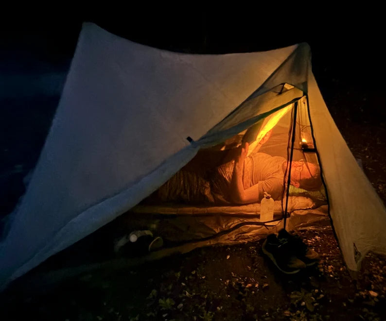 Alpenglow Gear - Alpenblow Lux Micro Inflator w/ Reading Lamps