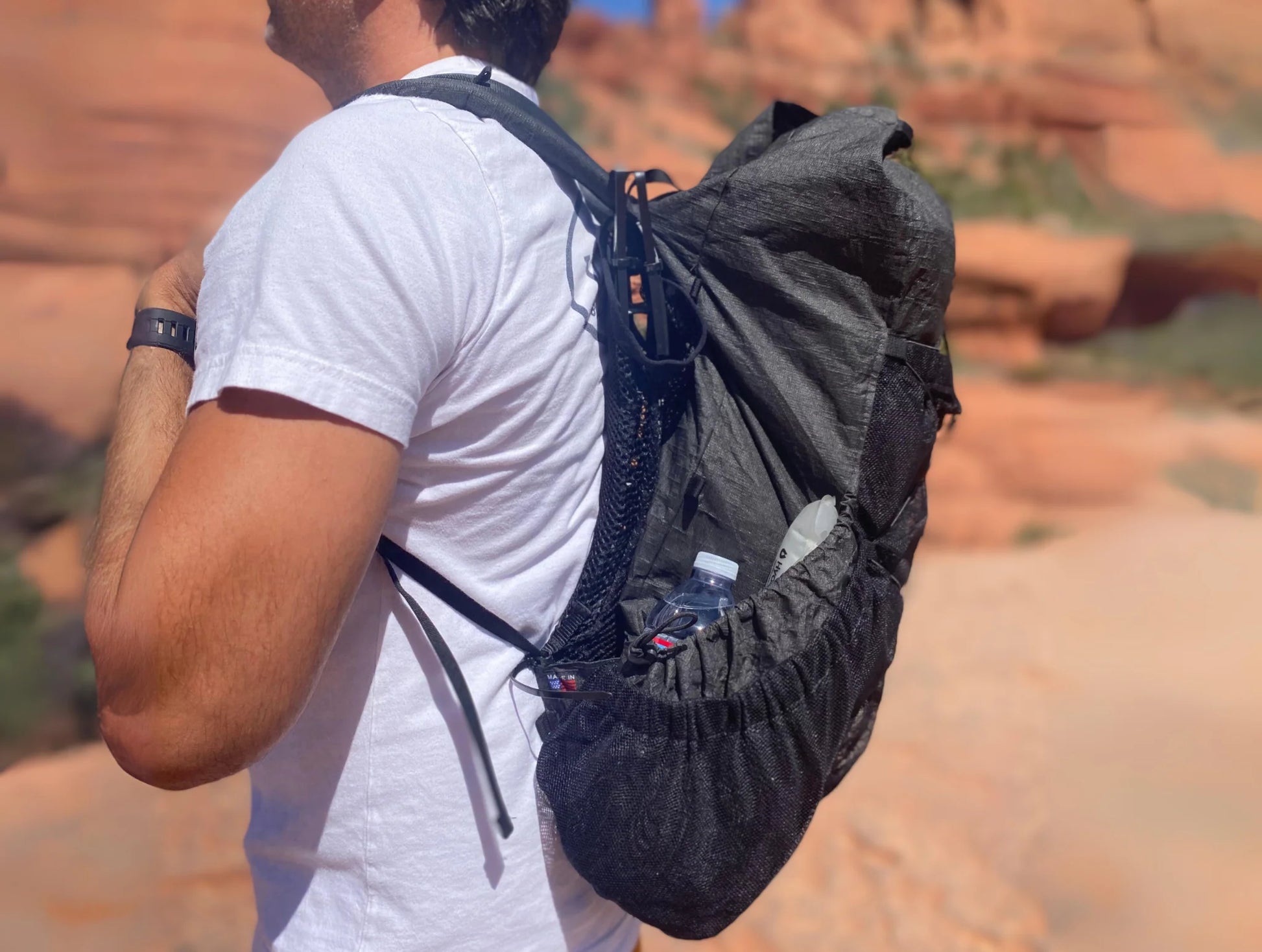Vaucluse Backpack Ventilation Gear - Mesh Sleeve – Geartrade Vaucluse Backpack Ventilation Gear - Mesh Sleeve – Geartrade