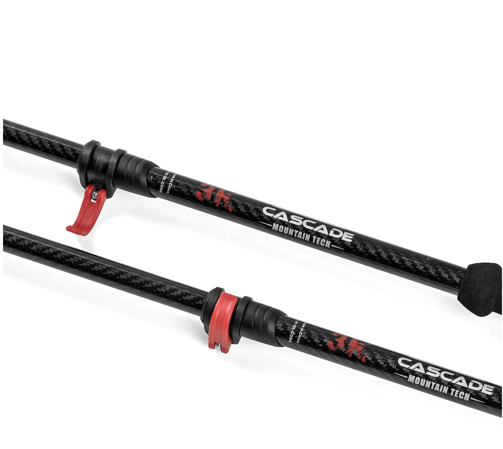 Cascade Mountain Tech - 3K Carbon Fiber Quick Lock Trekking Poles