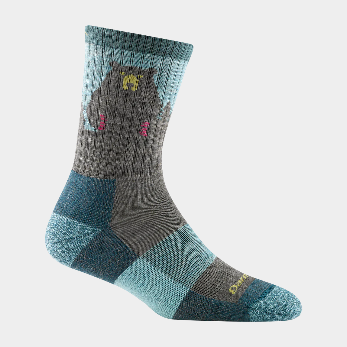 Darn Tough - 1970 Women's Hiker Bear Town Micro Crew Sock Lightweight with Cushion