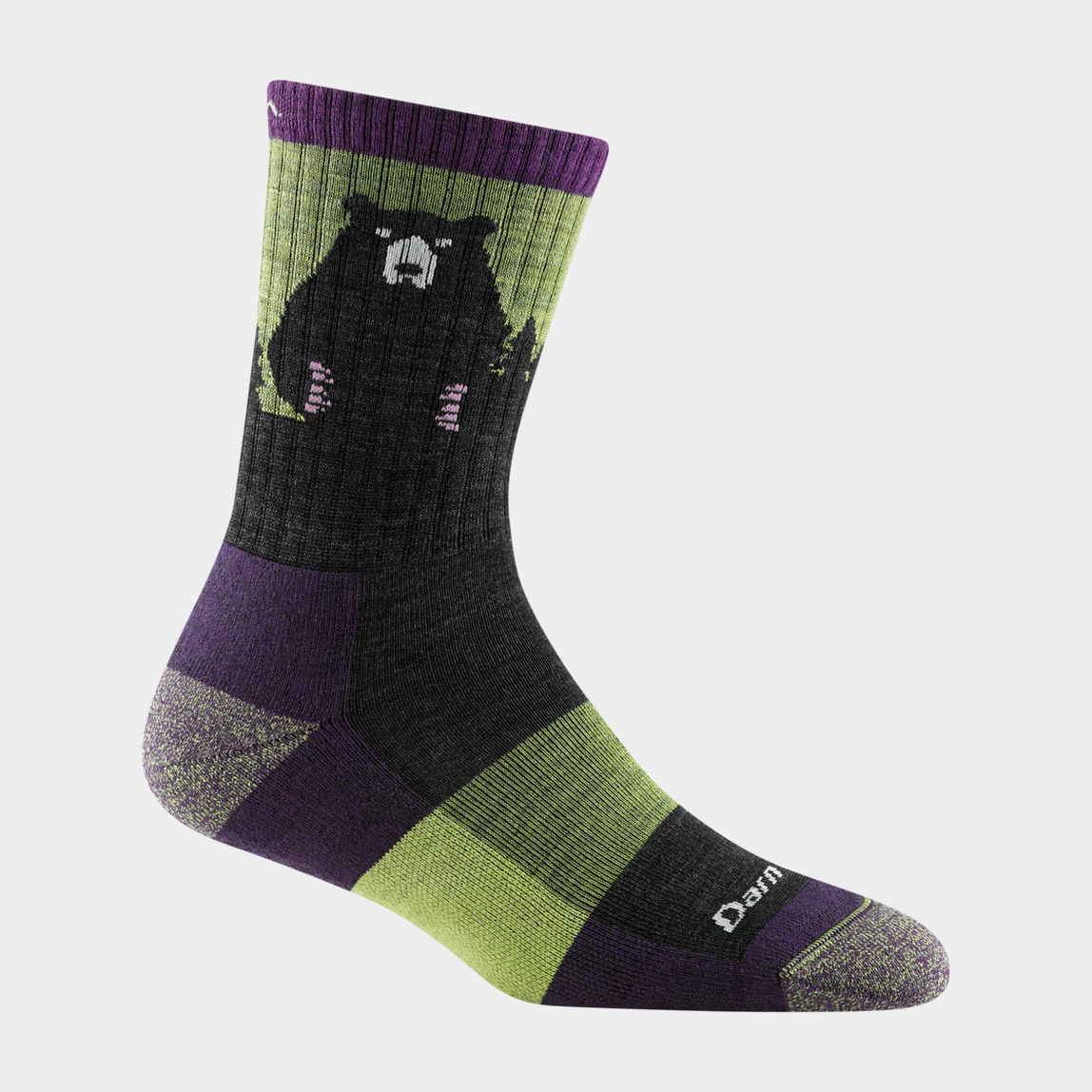 Darn Tough - 1970 Women's Hiker Bear Town Micro Crew Sock Lightweight with Cushion