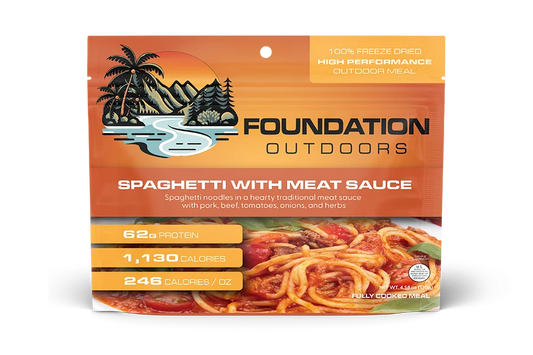 Foundation Outdoors - Spaghetti with Meat Sauce