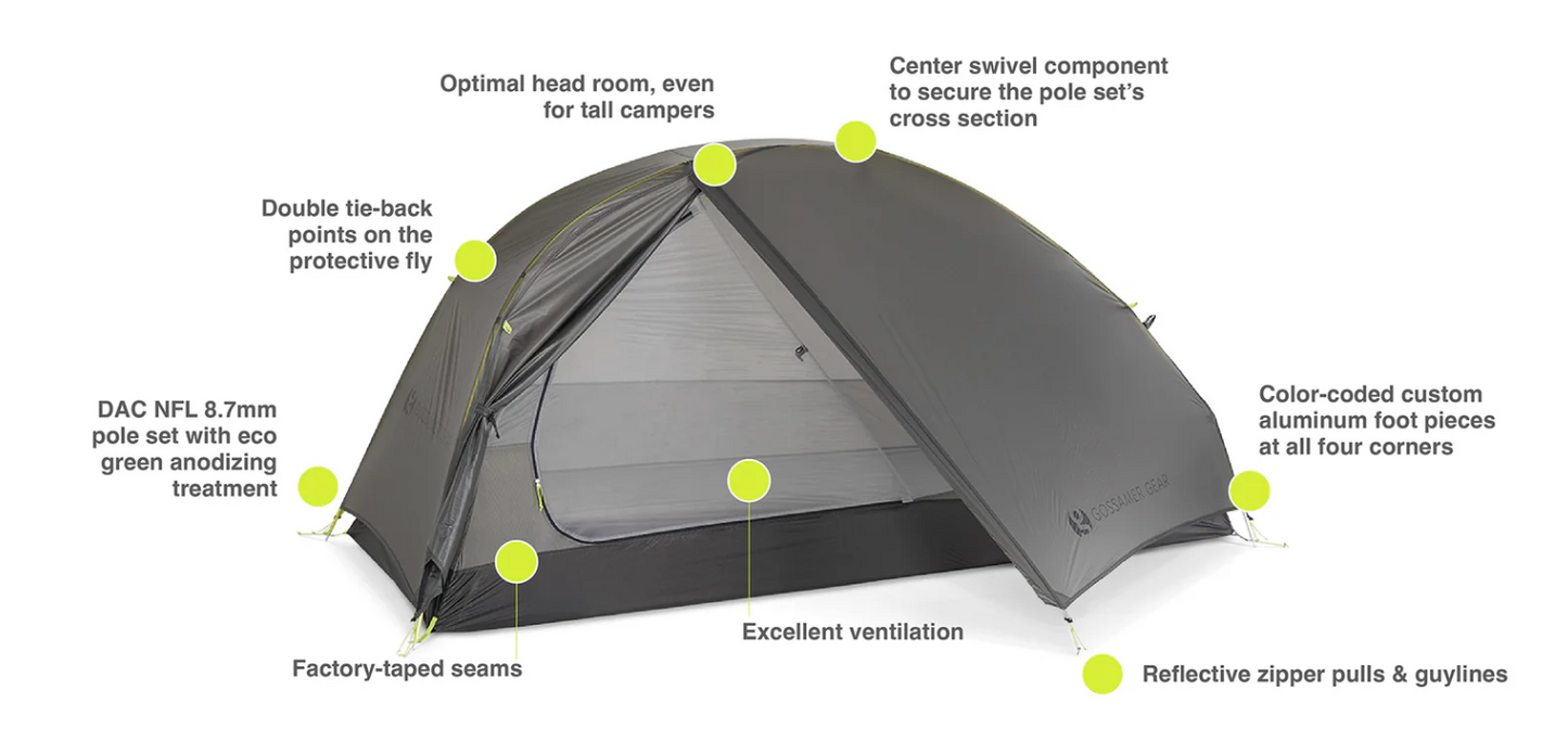 Gossamer Gear - The Free Tent