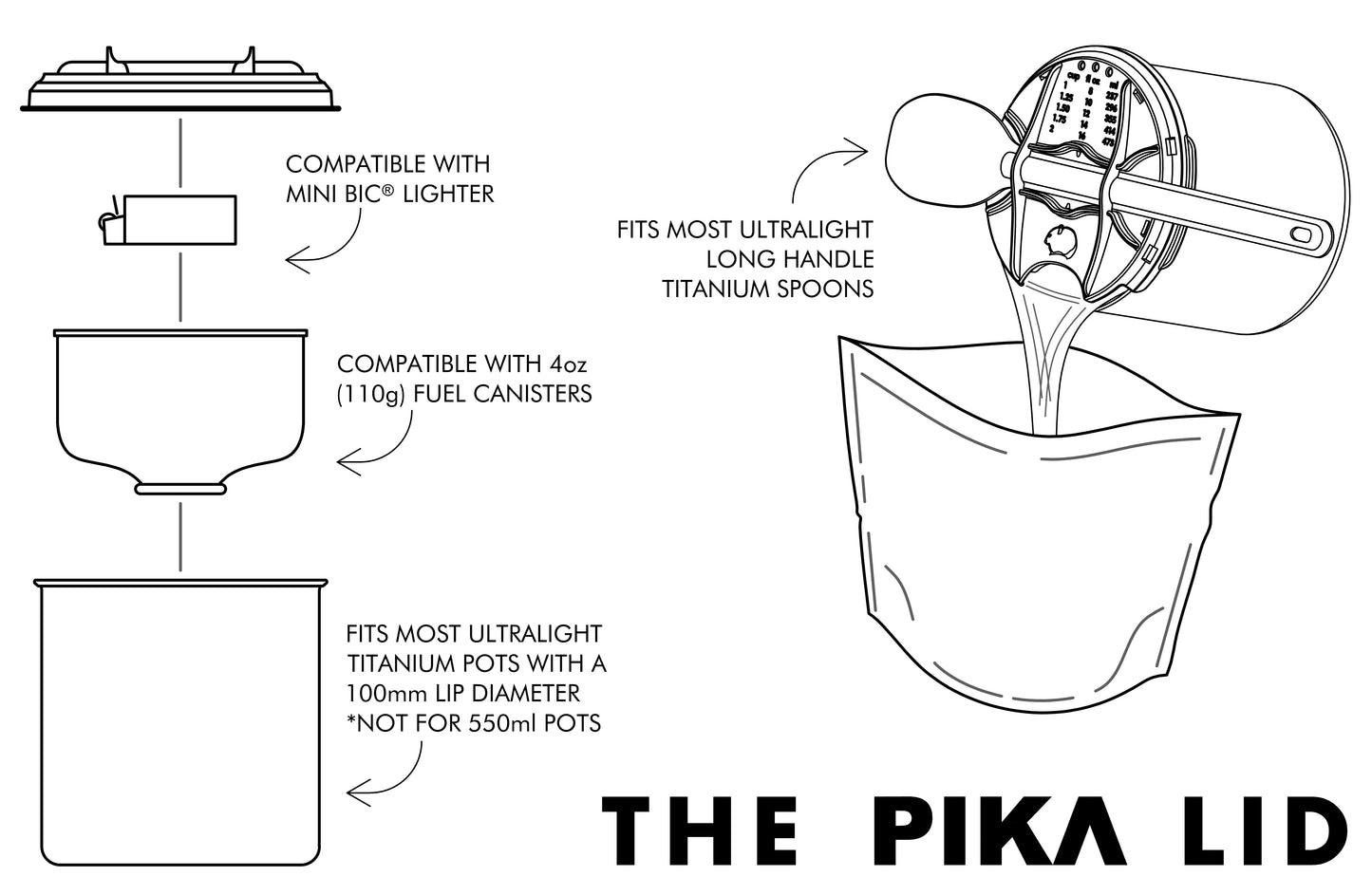 Pika Outdoors - The Pika Lid NEWLY UPDATED