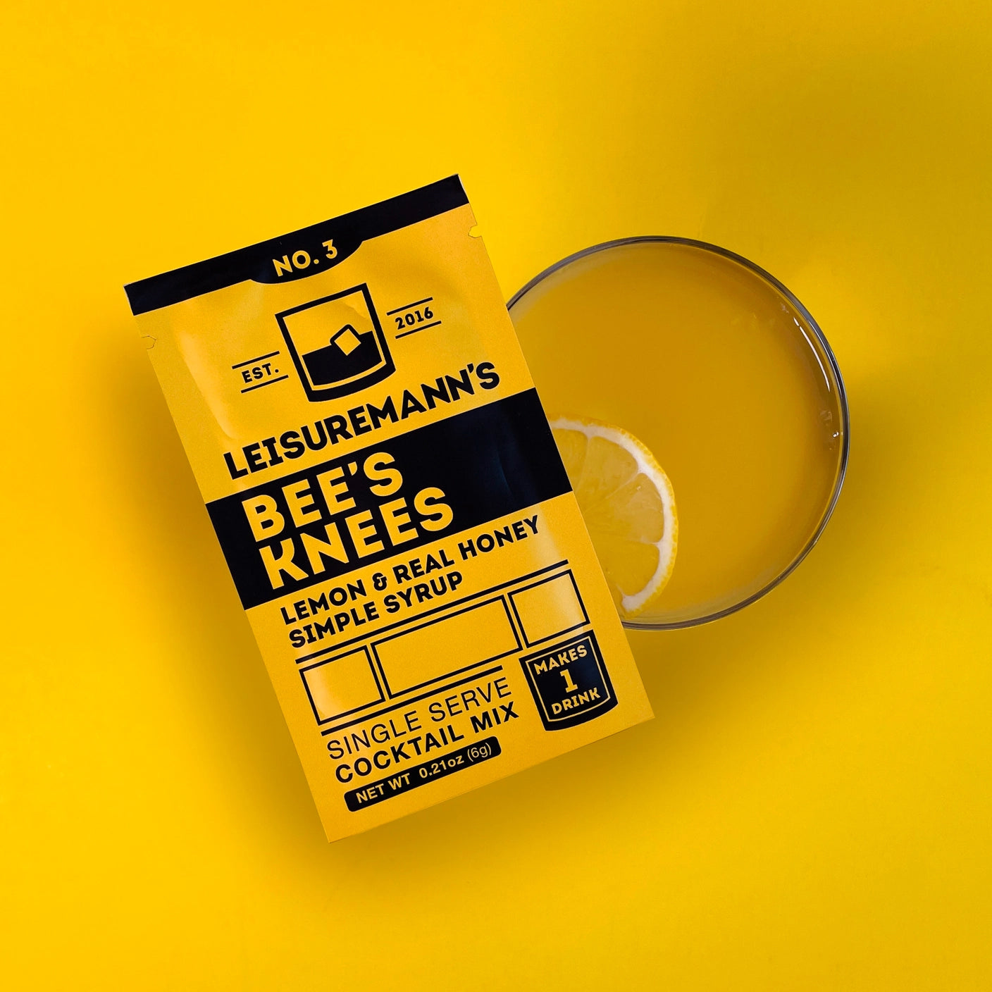 Leisuremann's - Bee's Knees Single Serve Cocktail Mixer