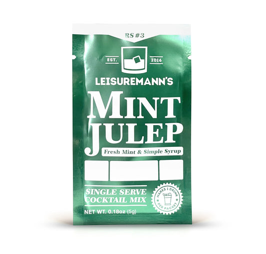 Leisuremann's - Mint Julep Single Serve Cocktail Mixer